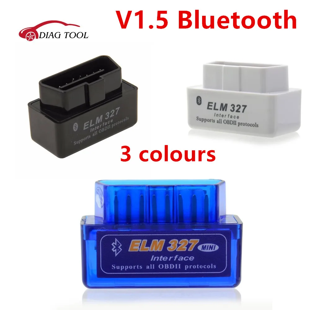 Купить лучший мини elm327 адаптером Bluetooth версии v1.5 кабель obd2 .