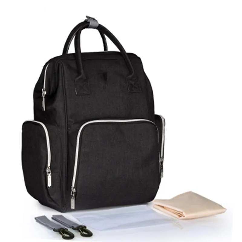

Waterproof Multi-function Fashion Shoulder Mummy Bag Large Capacity Mother and Baby Bag Diaper Backpack F85