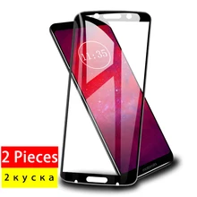 2 шт закаленное стекло для Moto G6 Play Защита экрана для Motorola One power P30 Note G5 G5S G6 Play C Z2 Z3 Play E4 Plus пленка