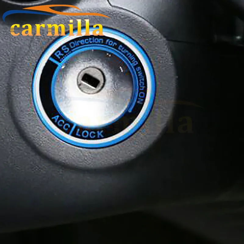 СВЕТОДИОДНЫЙ Автомобильный переоборудование зажигательное кольцо не умного типа для Ford Ecosport Fiesta MK7 Ecosport 2013 с автомобильным отверстием для ключей