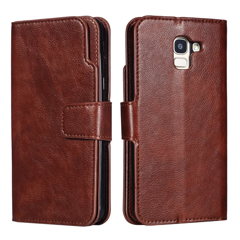 Samsung Galaxy J8 J6 J4 J3 J2 Pro 2018 Case Cover Luxury Leather Nine cards Wallet Flip Case Samsung Galaxy J3 J5 J7 2016 J3 J5 J7 2017 EU J330 J530 J730 Case Cover1