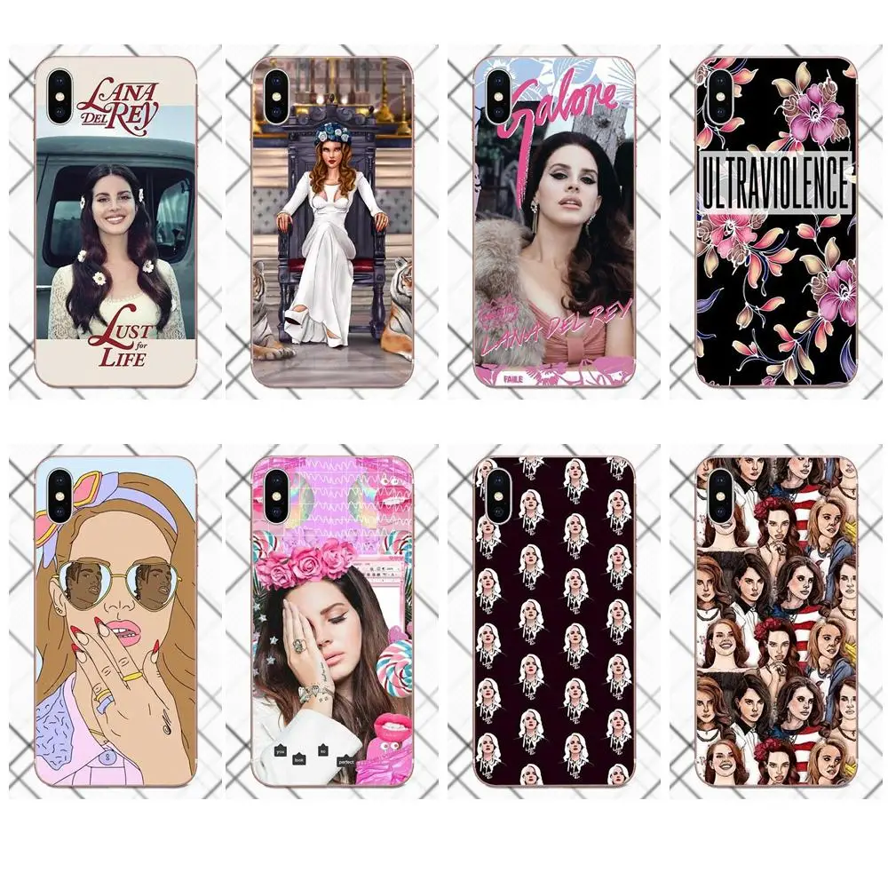 

Tpwxnx TPU Mobile Case For Samsung Galaxy A3 A5 A7 J1 J2 J3 J5 J7 2015 2016 2017 Fashion Sexy Singer Model Lana Del Rey
