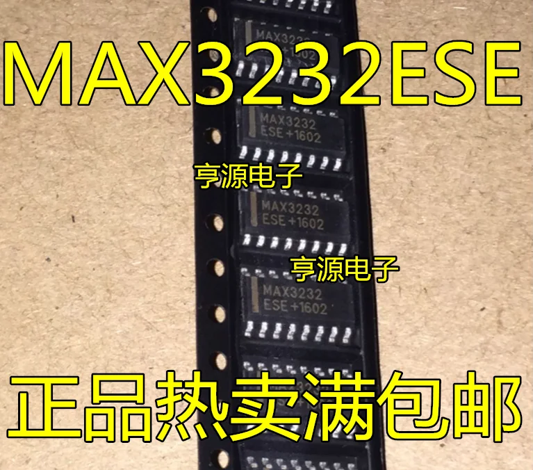 

10pcs/lot MAX3232CSE MAX3232ESE MAX3232 SOP-16 In Stock