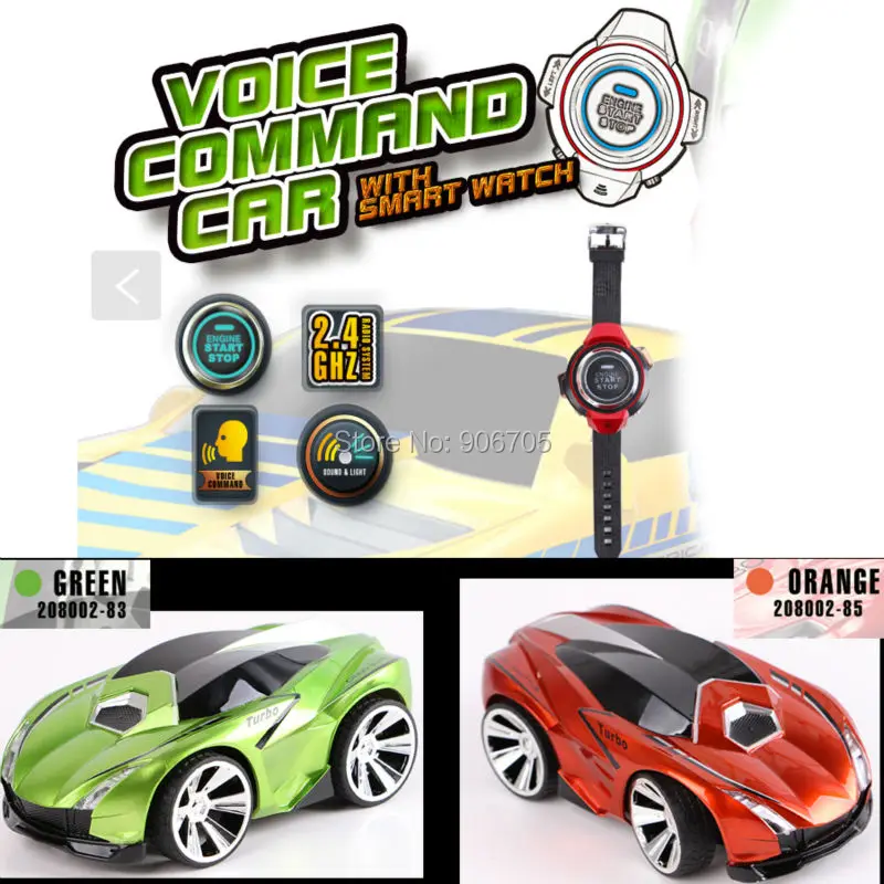 

RC Car 2.4G 6CH Voice Command Car Smart Watch remote control Car,radio control toys watch comes with voice features rc model toy