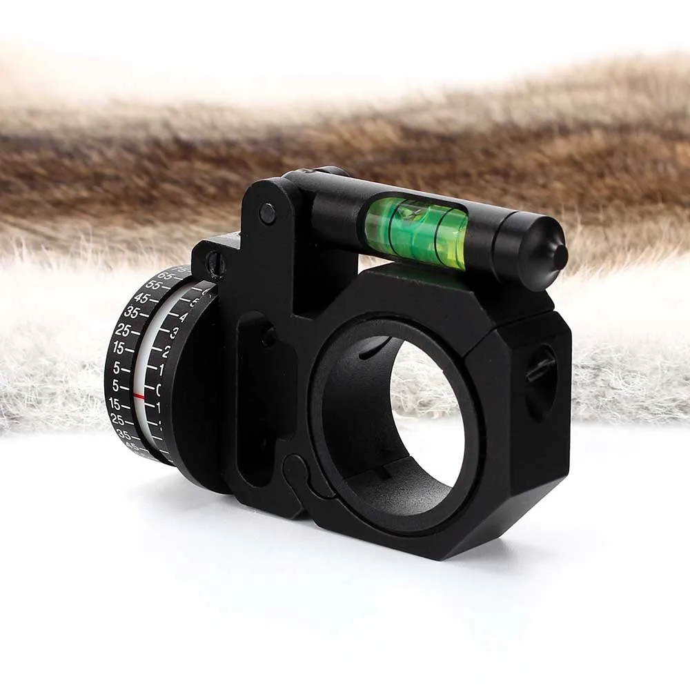 ohhunt Tactical Angle Cosine Indicator with Bubble Level 25.4mm 30mm Rings Rifle Tube Sight Riflescope Scope Mount Holder (2)
