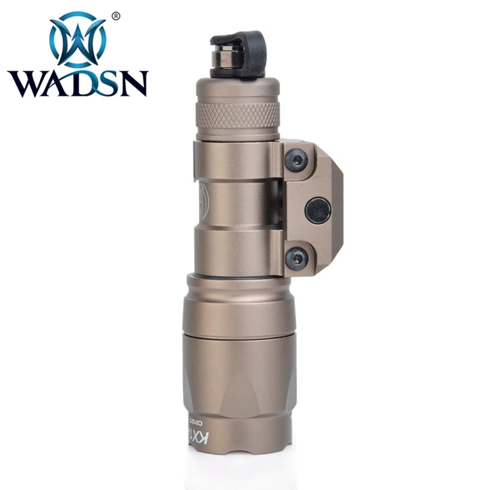 Tática com Dupla Interruptor de Fita Wadsn Softair Scout Lanterna Função M300 Tochas 280 Lumens Arma Caça Luzes Luz M300a 17 Luzes de armas
