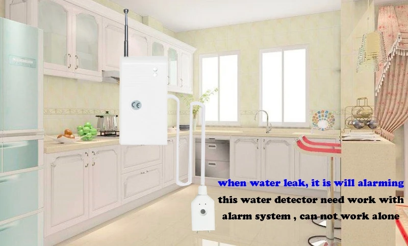 433MHz Wireless Water Leakage Alarm Sensor 8