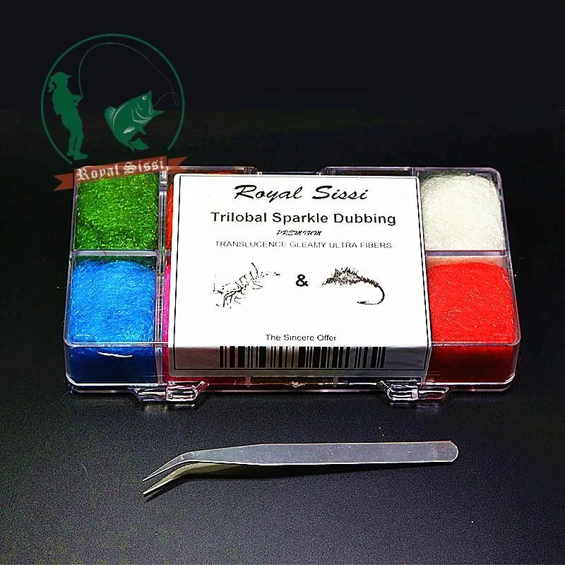 Royal Sissi Quente Cores Encaixotado Trilobal Dubs Salsicha Translúcido Brilho Antron Dub Buggy Voar Amarrando Scud Nymph 10 7 buggy buggy buggy voar amarrando scud nymph dub