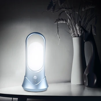 

3 Modes Portable Lantern With Motion Sensor 5V USB Rechargeable Magnetic Base Night Lamp Flashlight Home Indoor Emergency