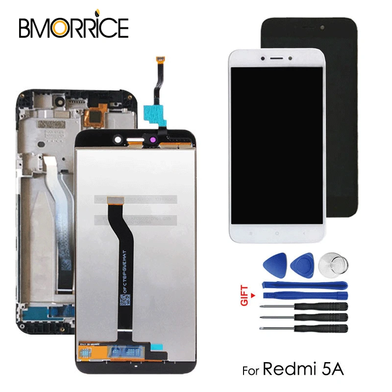 5 0 3 дюйма Оригинальный ЖК замена для Xiaomi Redmi 5A ЖК-дисплей кодирующий