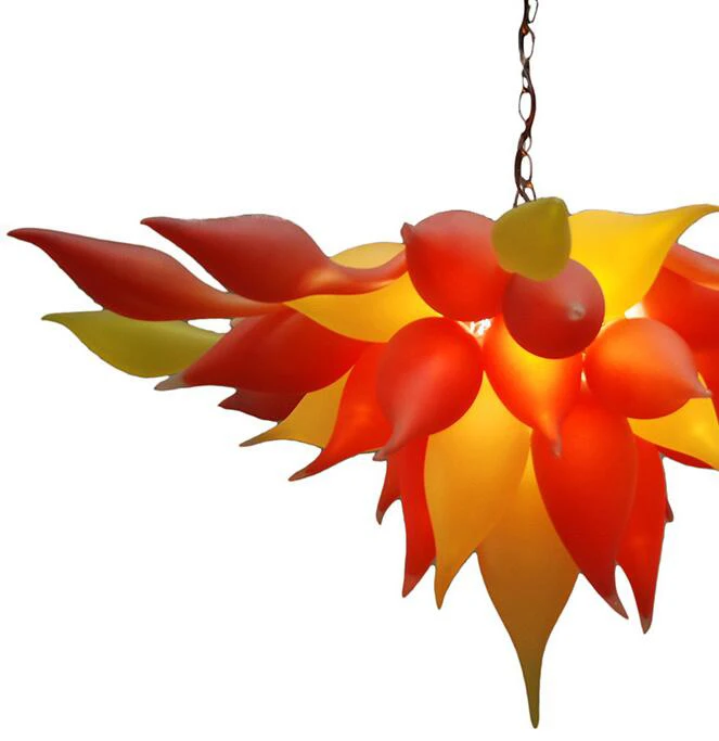 Новый цветной Chihuli стиль выдувное стекло кристалл на заказ люстра освещение