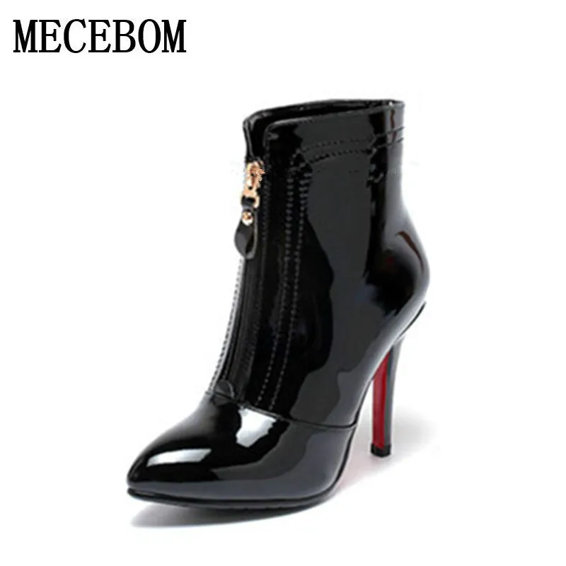 2017 Autumn and winter women Europe New fashion shoes women high heels