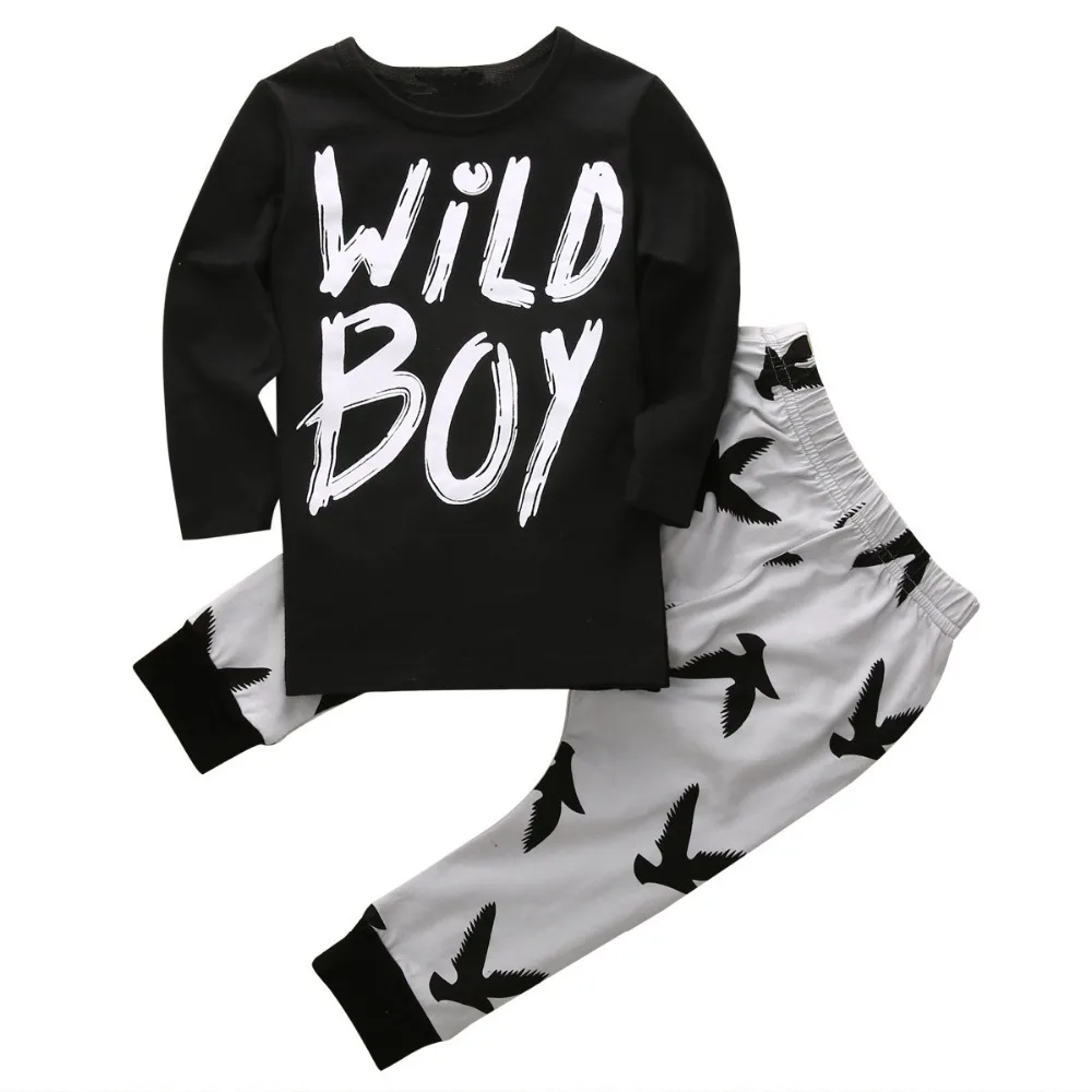 Buy Fashion Baby Wild Boy Clothes Set Kids Newborn