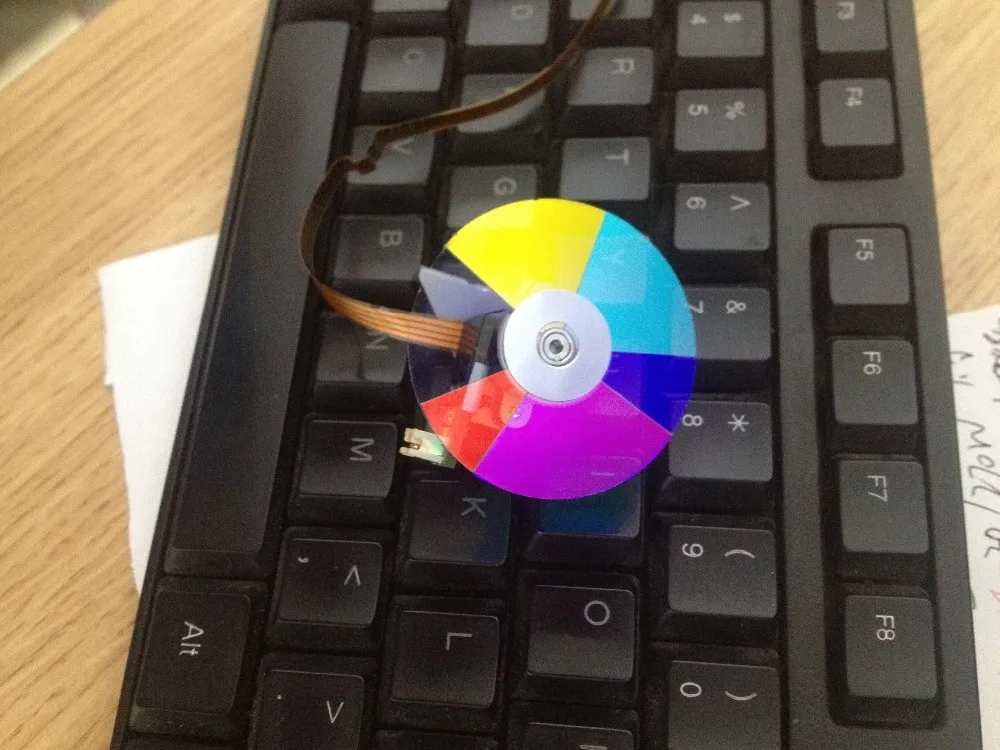 

new projector color wheel for Infocus IN126 IN124 IN122 projector 6 segement 42mm