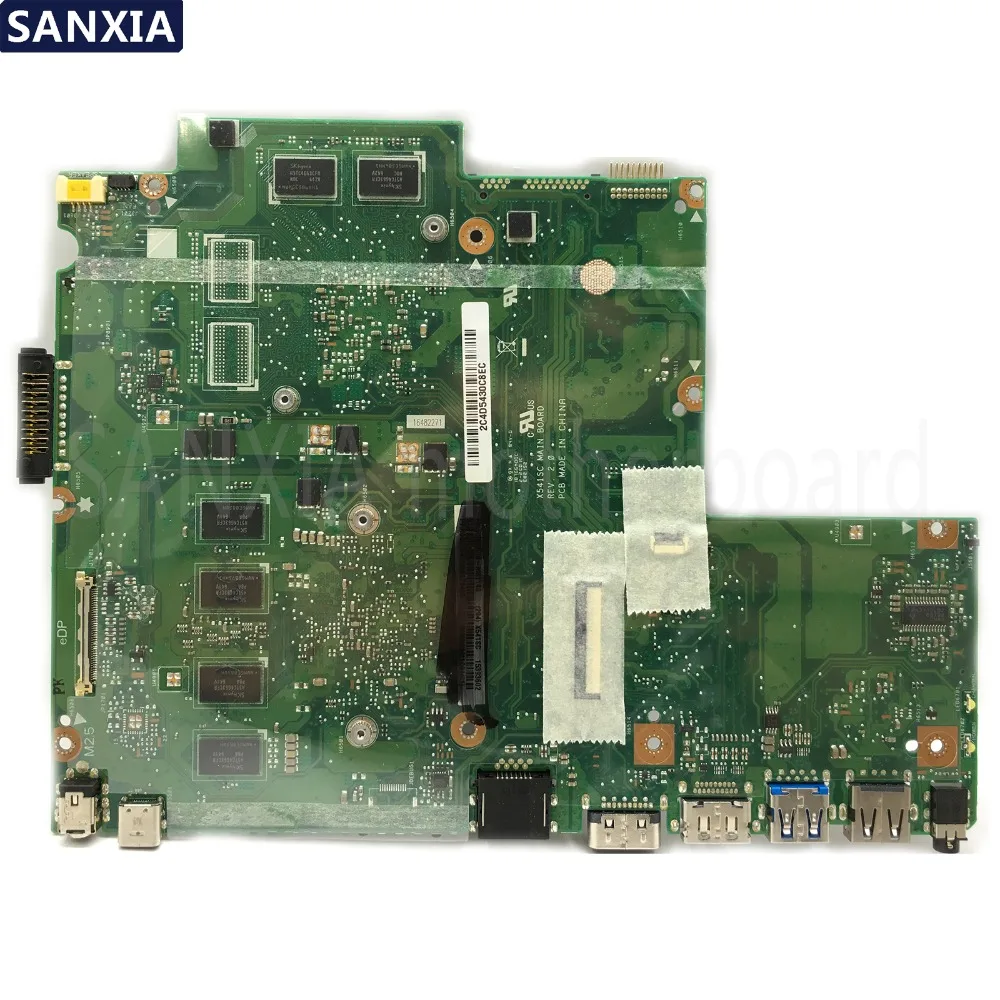 Материнская плата для ноутбука KEFU X541SC оригинальная тестовая материнская ASUS X541SA
