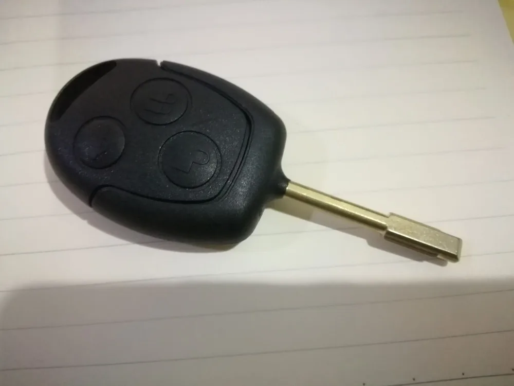 

3 Button Blade Uncut Remote Car Key Shell Case Fob Covers For Ford Focus Mondeo Festiva Fusion Suit Fiesta KA