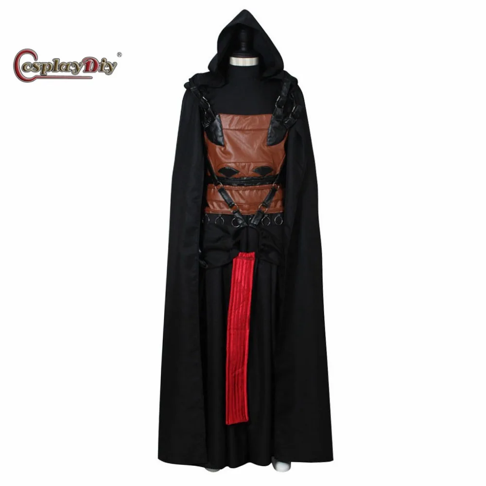 

Cosplaydiy Movie Star Wars: Darth Revan Cape Outfit Cosplay Costume Adult Men Halloween Cosplay Clothing Custom Made