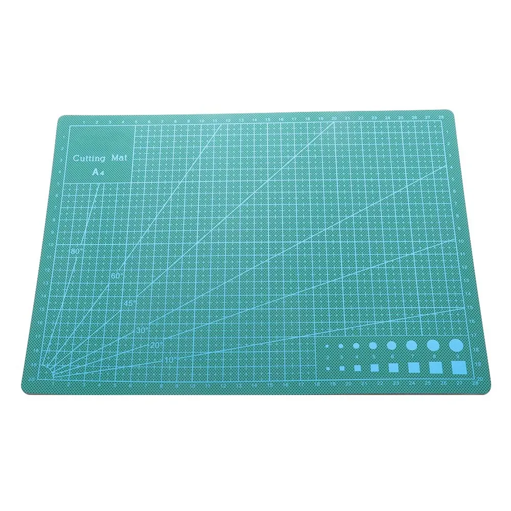 

22cm*30cm Double-Sided Self Healing Rotary Cutting Mat Non-Slip PVC for Hobby Fabric Cutter Craft Knife Set A4 Cutting Mat
