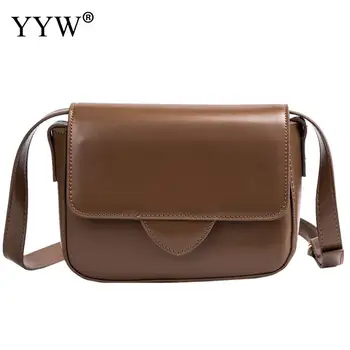 

Women Crossbody Bag Vintage Small Shoulder Bag Pu Leather Messenger Handbag 2019 Summer New Arrive Purse Bolsa Feminina