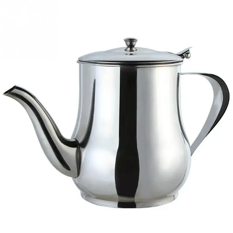 

Cook Tool Stainless Steel Lid Sauce Gravy Boats Pot Dustproof Oil Can Vinegar Leakproof Kitchen
