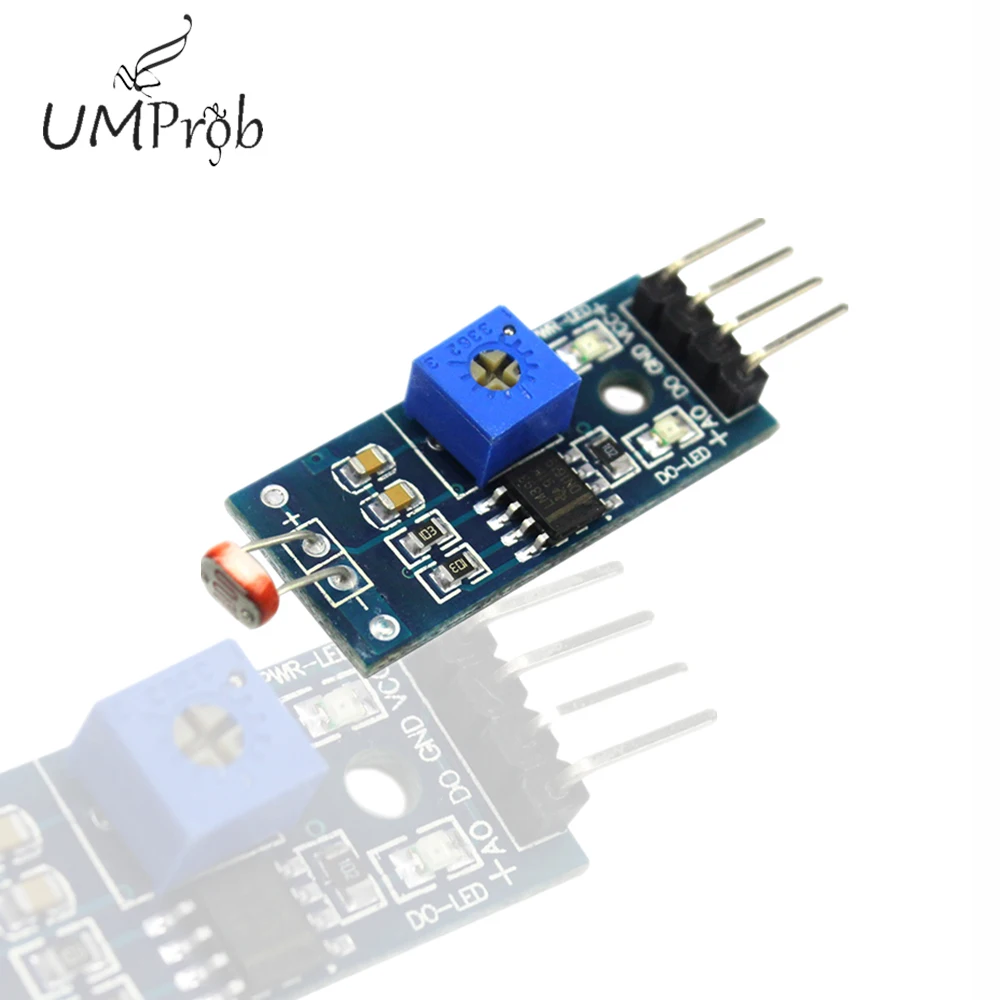 

LM393 Optical Sensitive Resistance Light Detection Photosensitive Sensor Module for arduino DIY Kit school education lab