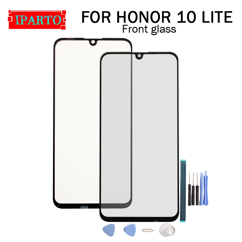 

For Huawei HONOR 10 LITE Front Glass Screen Lens 100% New Front Touch Screen Glass Outer Lens for HONOR 10 LITE +Tools