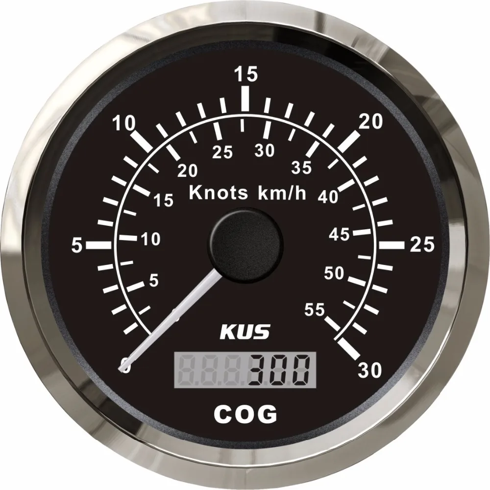 Новый универсальный GPS измеритель скорости KUS 0 30 светодиодов 55 км/ч с курсом для