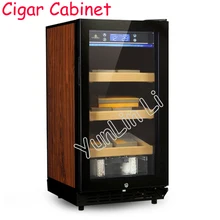 Шкаф для сигар, постоянная температура и влажность, шкатулка хранения для сигарет, Электрический трехслойный паркетный шкаф для сигар, LF-9001