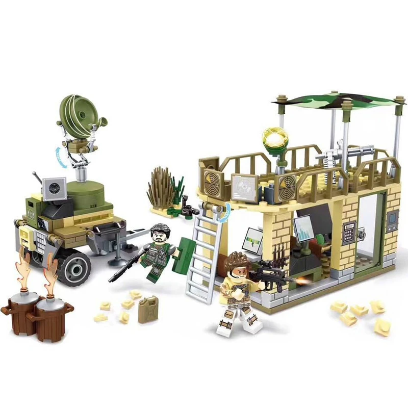 Military War Front Commander Army Police SWAT Building Blocks Bricks Children's Educational Toys Compatible with Legoings