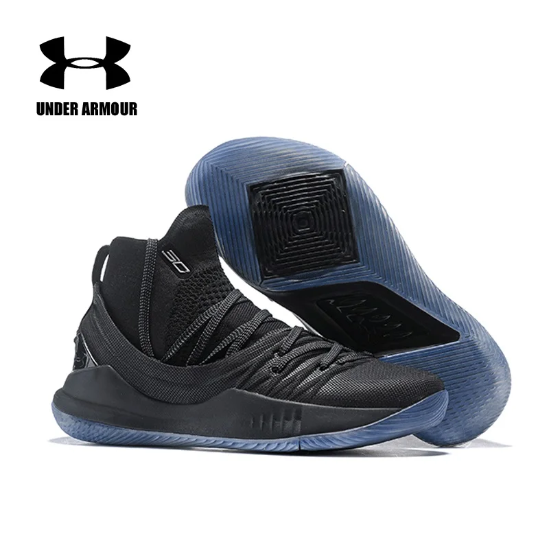 

Under Armour Basketball Shoes UA Men's Curry 5 Five Wearable Sport Sneakers Outdoor Athletic Light Cushioning Breathable Shoes