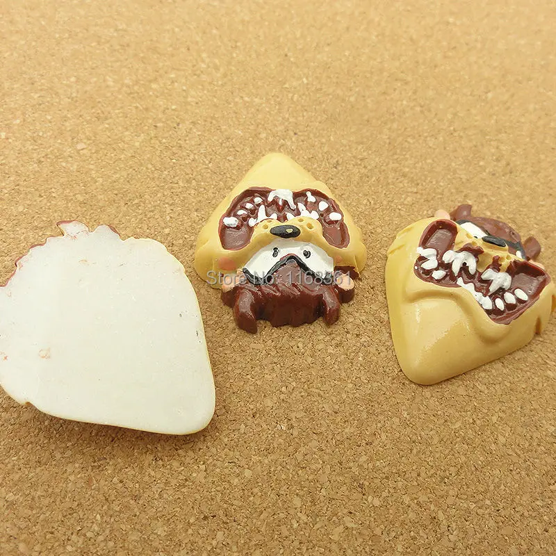 1pcs/lot resin flat back Halloween Lion cartoon animal 31mm Cabochons Hair Bow Center DIY Christmas decration C114-4