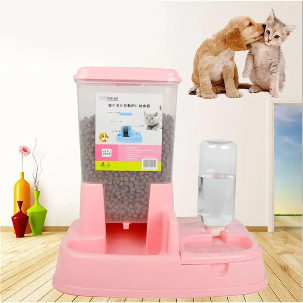 

TPFOCUS Pet Automatic Feeding Bowl Drinking Fountain for Dog Cat Supplies High Quality Pet Products 2019