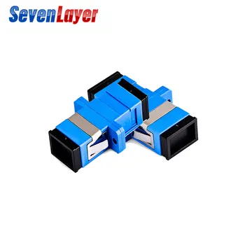 

SC-SC flange Fiber Coupler APC Fiber Optic Adapter UPC Optical Simplex Mode SC-SC Fiber Flange PC Connector ftth