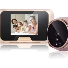 Mountainone " ЖК-дисплей видео глаза Цвет Экран цифровой дверной глазок W/T ИК Ночное видение Камера Запись+ 32G TF карта