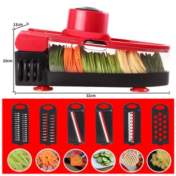

Faroot Vegetable Slicer Grater Mandoline Peeler Cutter Multi-function Kitchen Food Tool