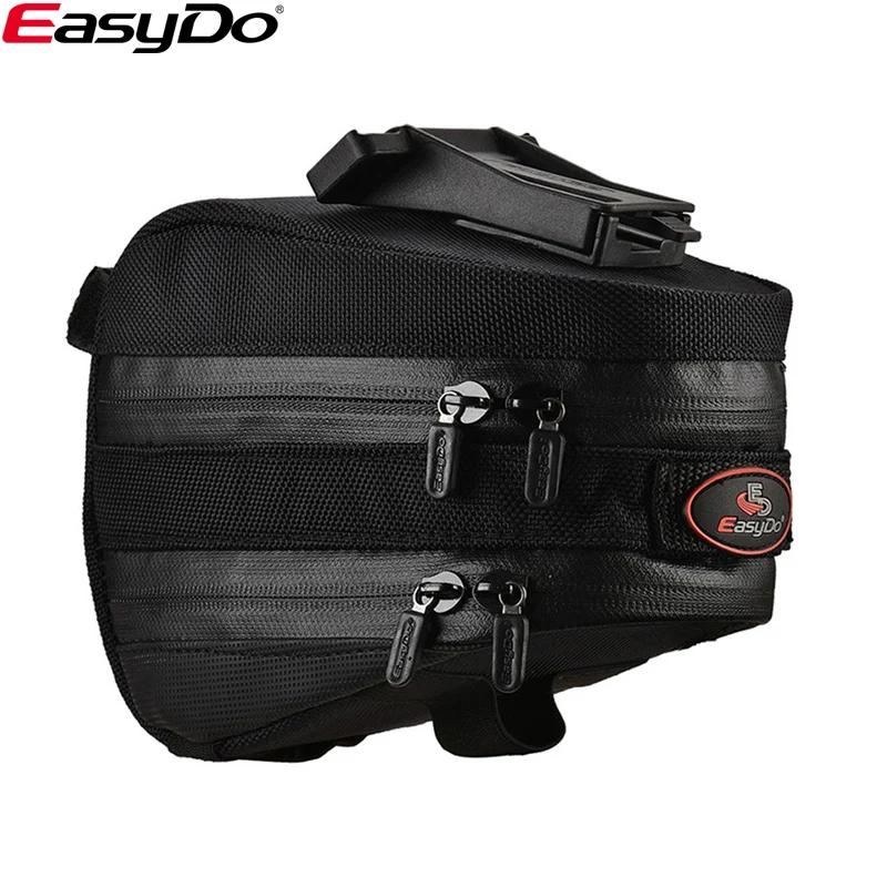 

EasyDo Bike Saddle Bag High Density Rain Cover Expendable Bike Rear Bag Waterproof ZipperTool Bag