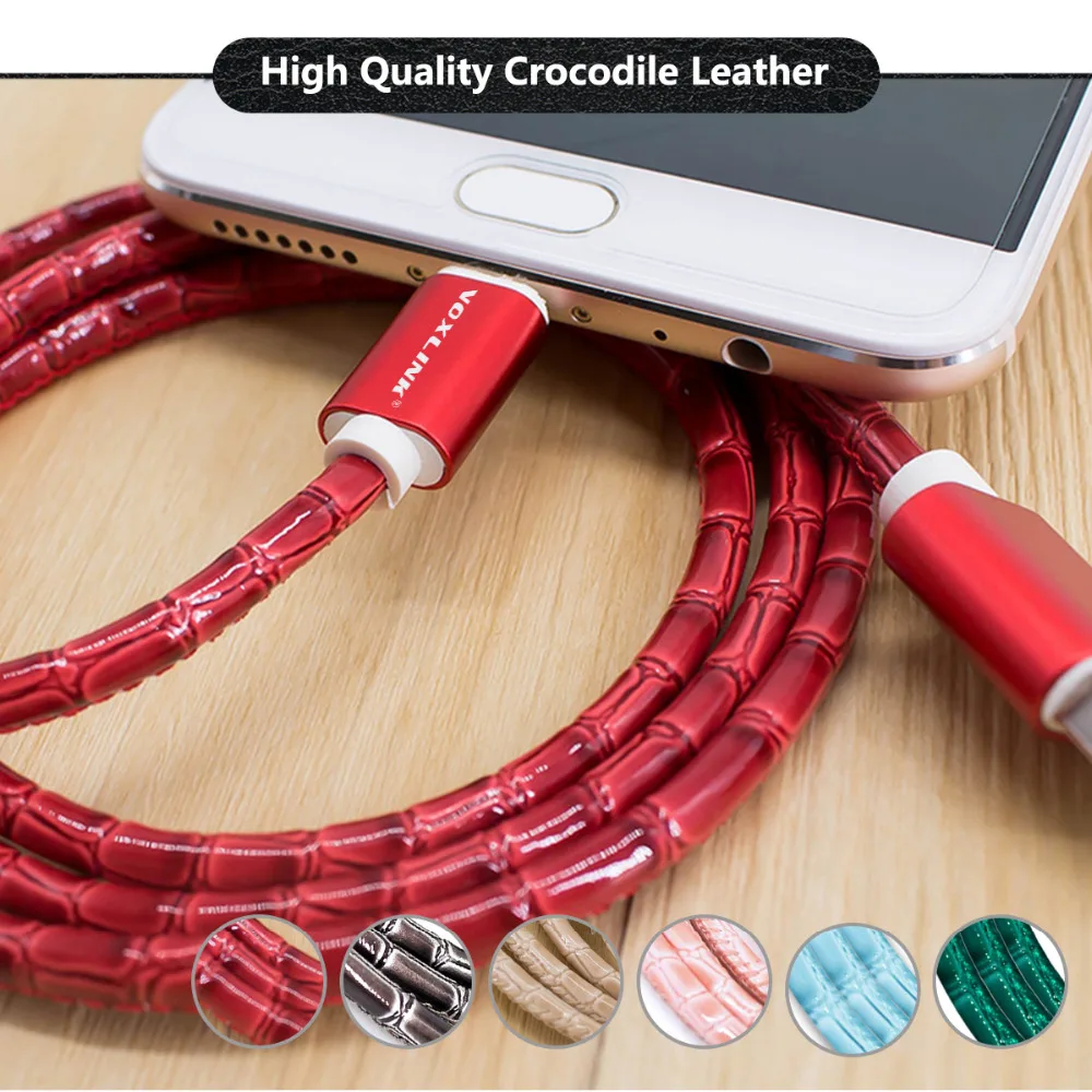 Кабель Micro USB VOXLINK для быстрой зарядки телефона Samsung Galaxy S7 S8 S9 Edge/Huawei/Xiaomi/HTC/LG/