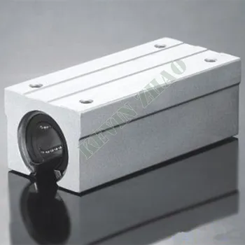 

2pcs SBR10LUU aluminum block 10mm Linear motion ball bearing slide block match use SBR10 10mm linear guide rail