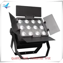 4/лот IP65 Алюминиевый Открытый 12x15 Вт rgb настенный par водонепроницаемый свет, светодиодный сценический прожектор