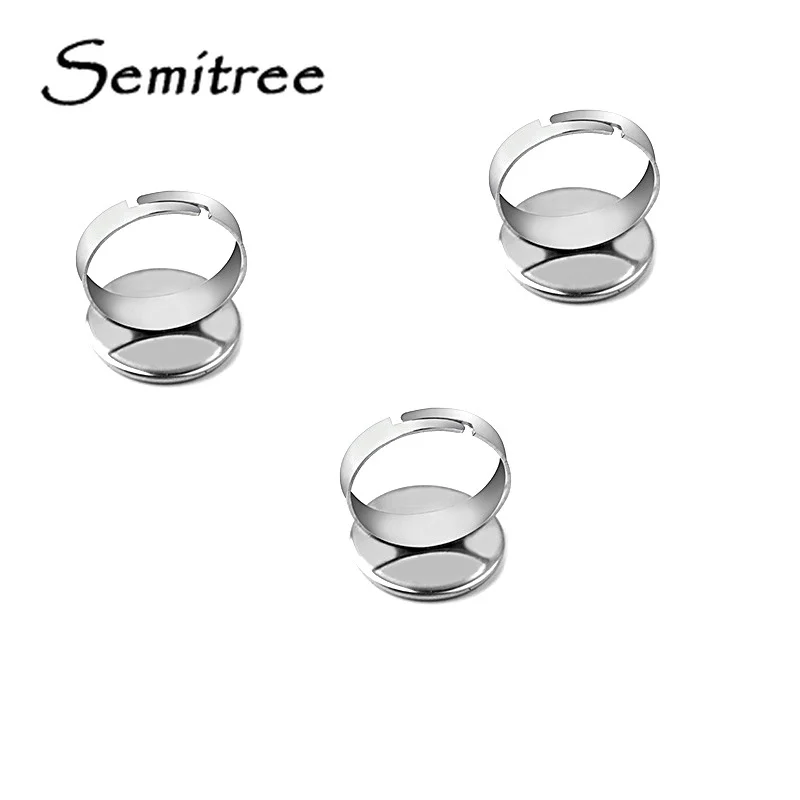 Стеклянный кабошон из нержавеющей стали Semitree 10 шт. 10/12/14/16/18/20 мм фотошон для