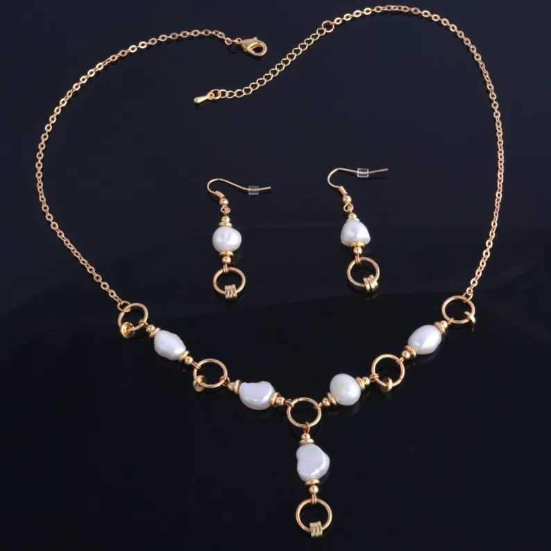 FRESHWATER PEARL NECKLACE SET 5