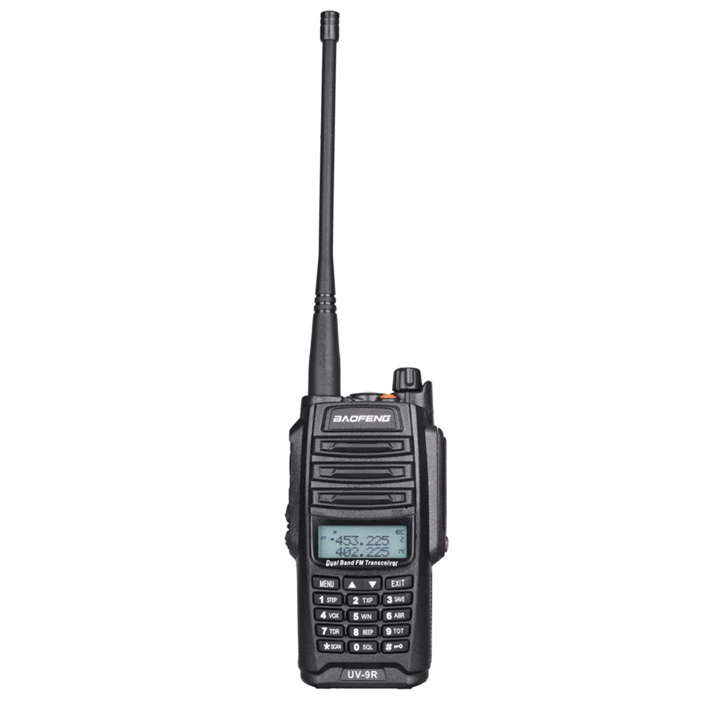 Baofeng UV-9R IP67 Водонепроницаемый Dual Band 136-174/400-520 мГц ham Радио BF-UV9R 8 Вт Двухканальные рации 10 км Диапазон радиостанции UV9R рация портативная Водонепроницаемая рация