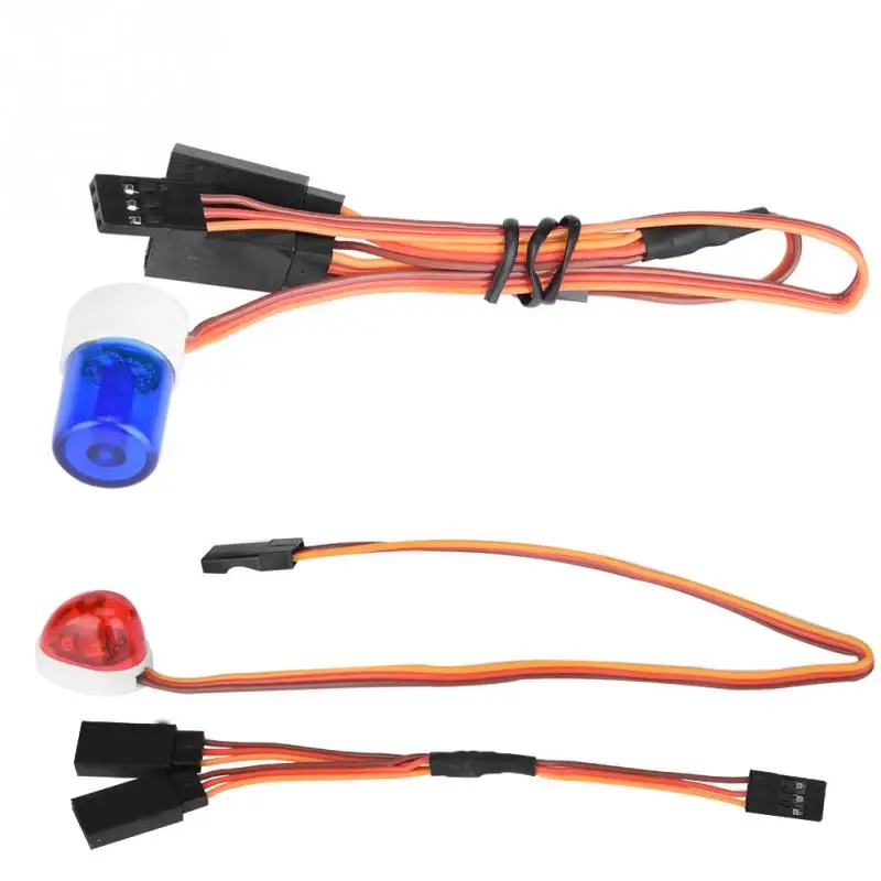 ПВХ 4,8-6 V RC пульт дистанционного управления Управление Предупреждение светодиодный солнечного света холодный Аксессуар игрушка для Модель