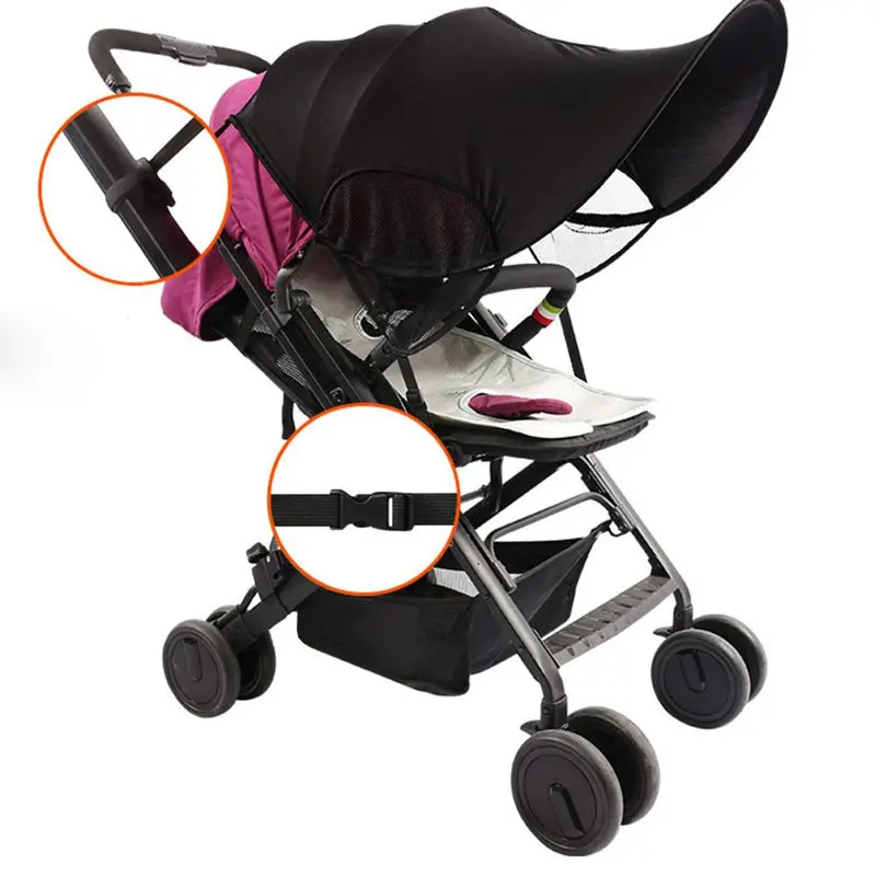 

Baby Stroller Awning Sun Rays Cover Sunshade Strollers Accessories Pram Buggy Pushchair Car Seats Sun Protection Maker For Kid