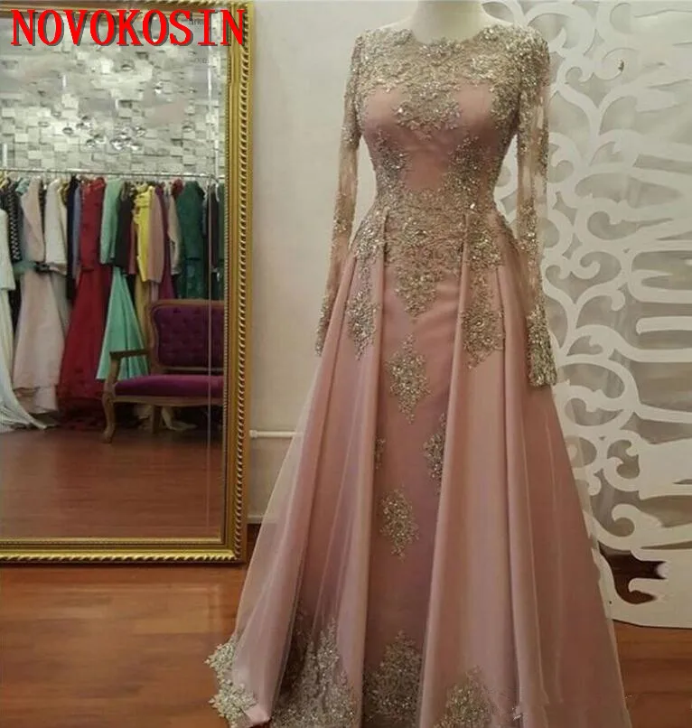 lace rose gold wedding dress