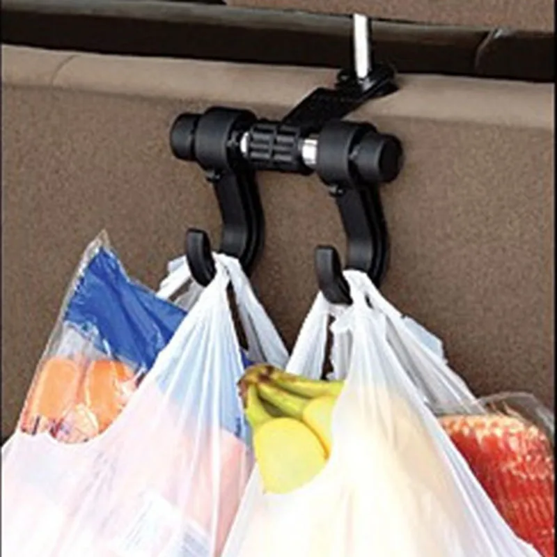 

Automobile Interior Accessories Universal Plastic Auto Fasteners Clip Convenient Car Seat Back Headrest Hanger Holder Hook