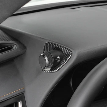 

Carbon Style ABS Car Dashboard Console Instrument Rod Switch Control Cover Trim 2PCS for Lexus UX (ZA10) UX200 2018-2019