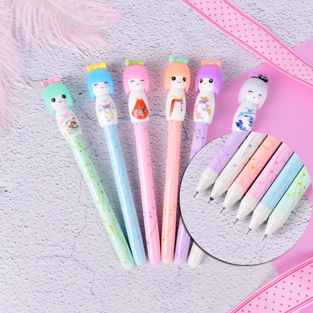 Kawaii 0.38mm Japanese Girl Design Gel Pen Princess Pen Stationery