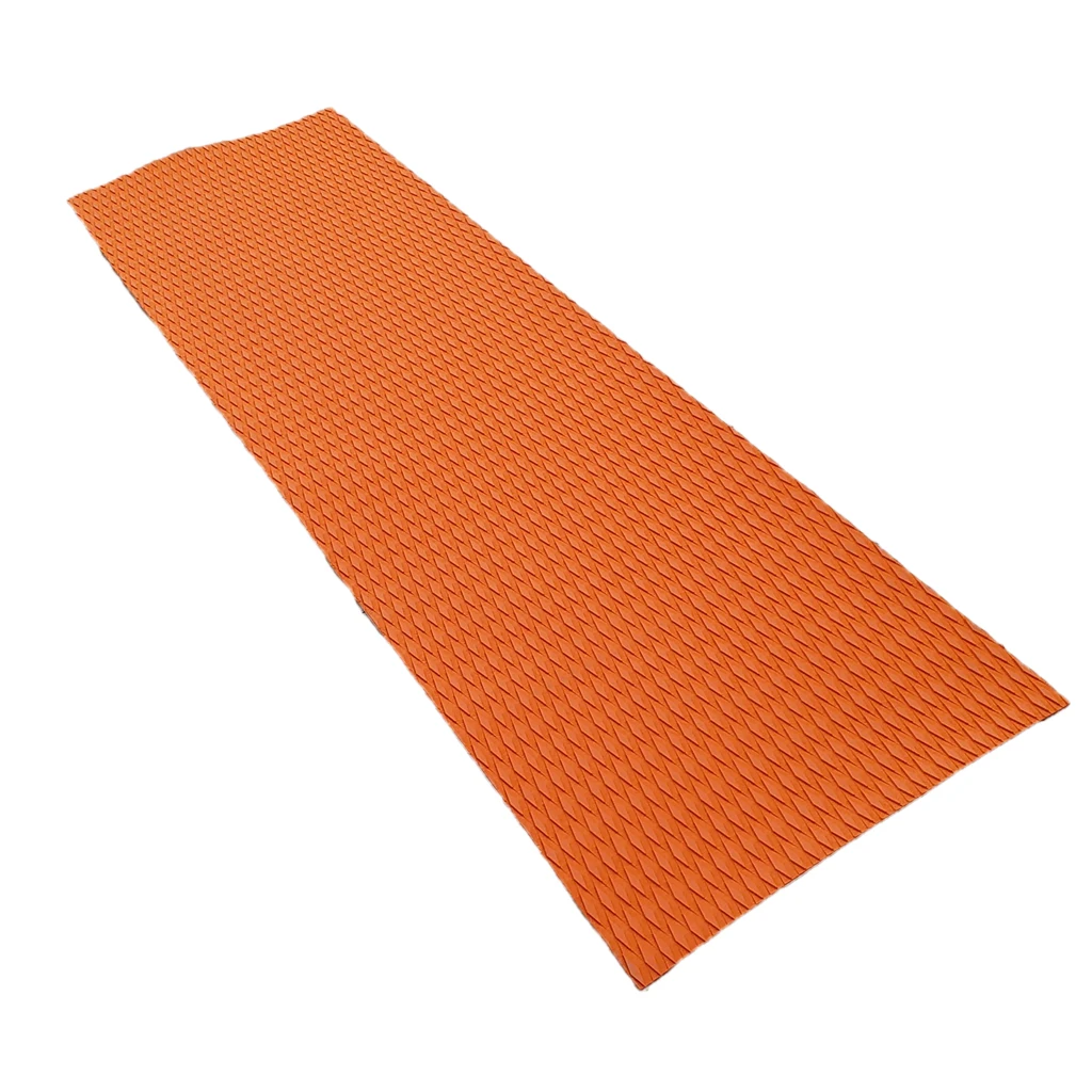 Самоклеящееся покрытие для лодки из тикового дерева, коврик для яхты, лодки, каноэ, Каяка, EVA пена, Противоскользящий коврик для морской яхты - Цвет: Orange