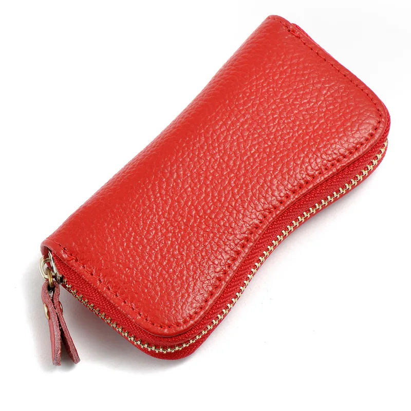 

Leather car key pack zero wallet new Niupiqia bag coin pack